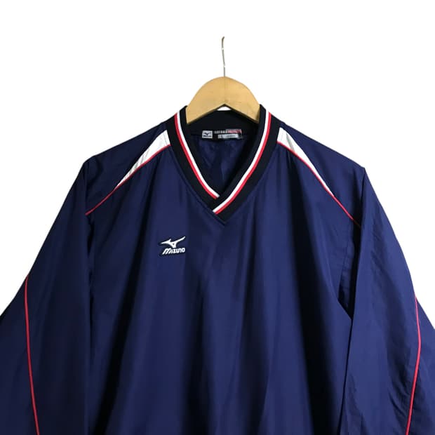 미즈노 00s 일제 웜업자켓(뒷로고 빅로고 입니다 ㅠㅠ모르고 못옮김)