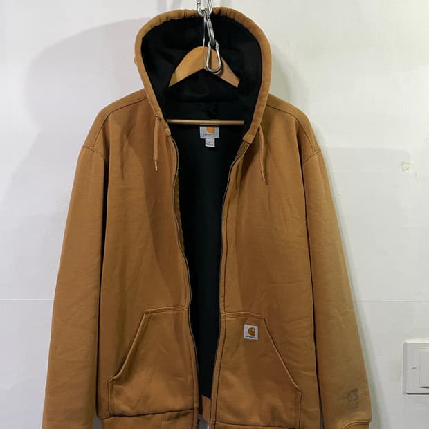 칼하트 써멀후드집업 레인 디펜더 자켓 100-105 멕시코 생산모델