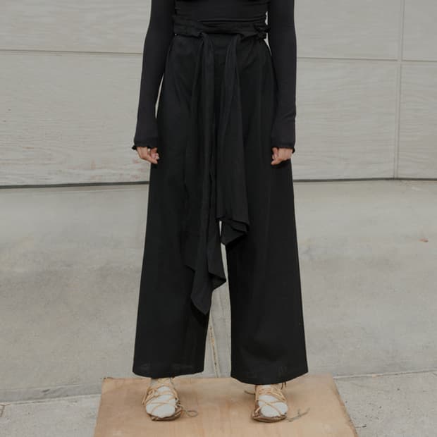 베이스레인지 린넨 팬츠