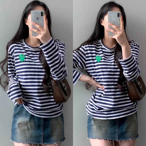 꼼데가르송 롱슬리브