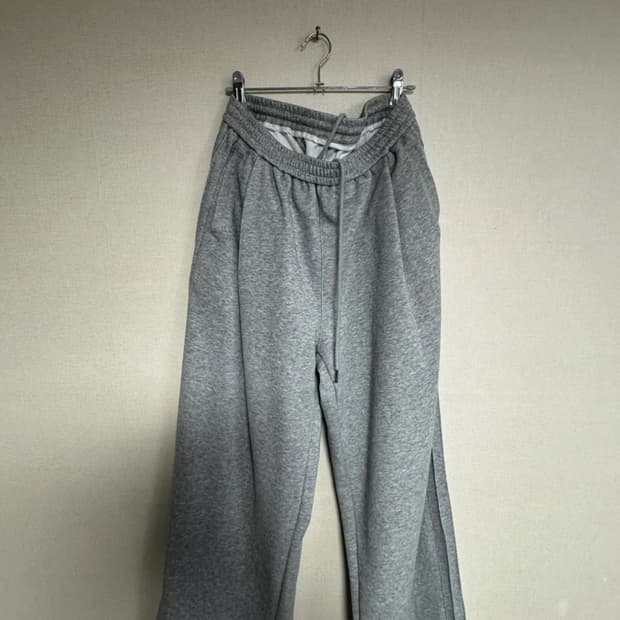 회색 와이드 트레이닝 XL