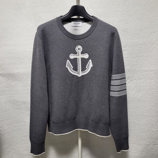 [신형/새상품급] 5 / 톰브라운 앵커 자카드 니트 