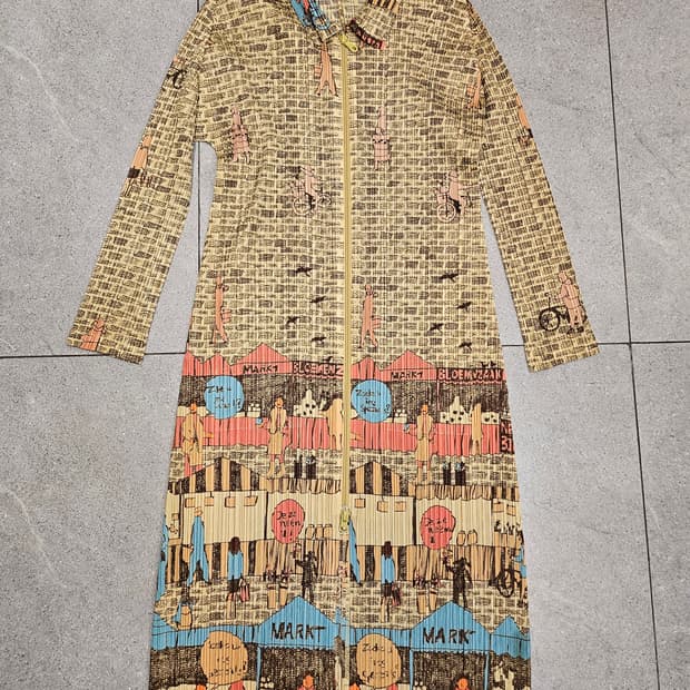 플리츠플리즈 이세이미야케 PLEATS PLEASE 롱집업자켓 2