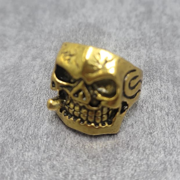 빈티지 스컬 해골반지
