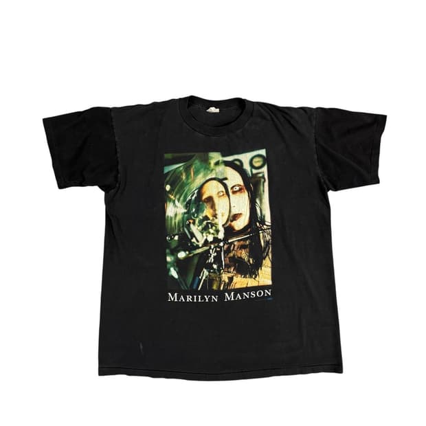 빈티지 90s Marilyn Manson 마릴린맨슨 뷰티풀피플 티셔츠