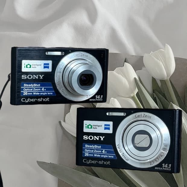 강추) 소니 DSC W320 디카 빈티지 캠코더 /캐논 니콘 후지 파나소