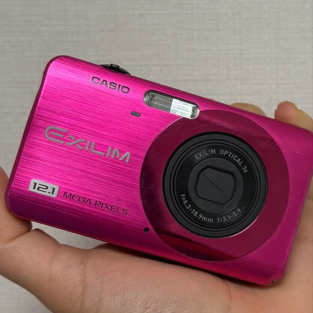 빈티지 디카 카시오 엑슬림 Z90 체리핑크 (CASIO EXILIM EX