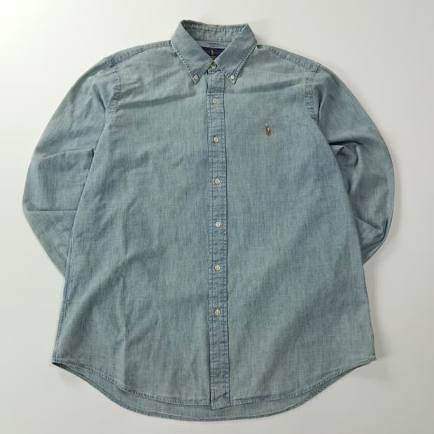 CK943 L 폴로 샴브레이 멀티포니 라이트블루 셔츠 남방