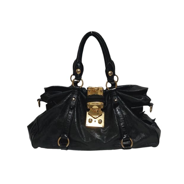 MiuMiu ribbon bag black