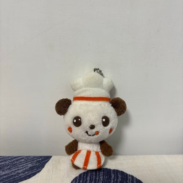 고전 산리오 초코판다 메롱 인형 키링