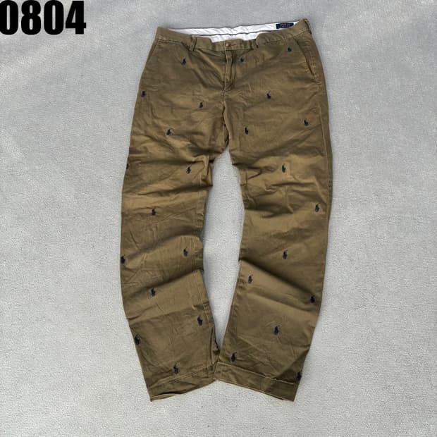 폴로 랄프로렌 멀티포니 카키 치노팬츠 36