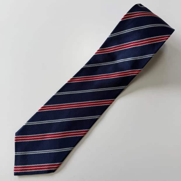 아쿠아스큐텀(Aquascutum) 실크 넥타이 9cm