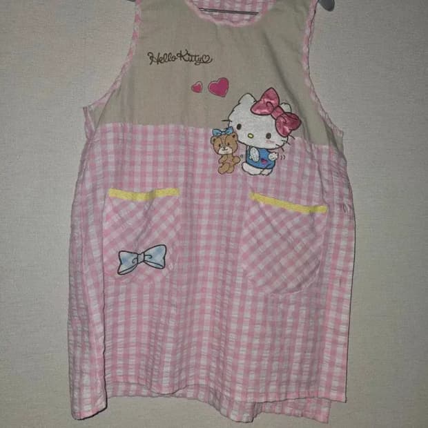 헬로키티 앞치마