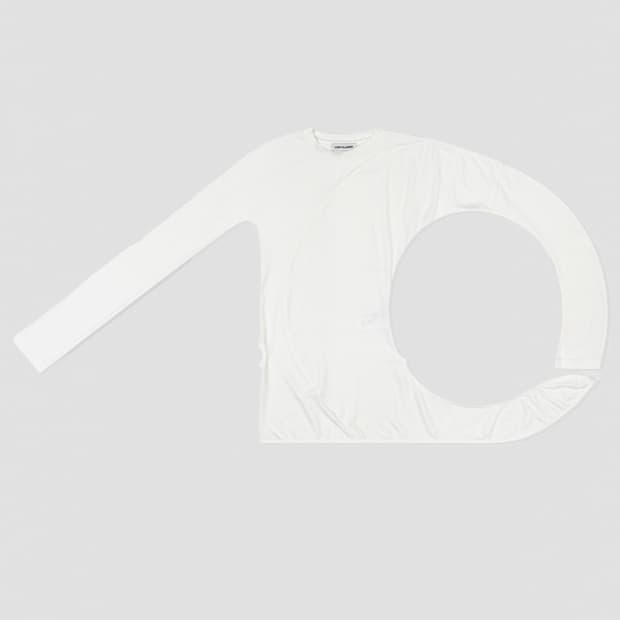 LC WRAP T-SHIRT_WHITE S