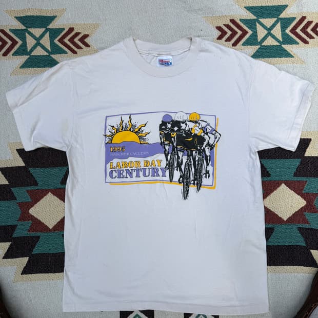 USA🇺🇸 90s hanes 1995 Labor Day 반팔티 XL