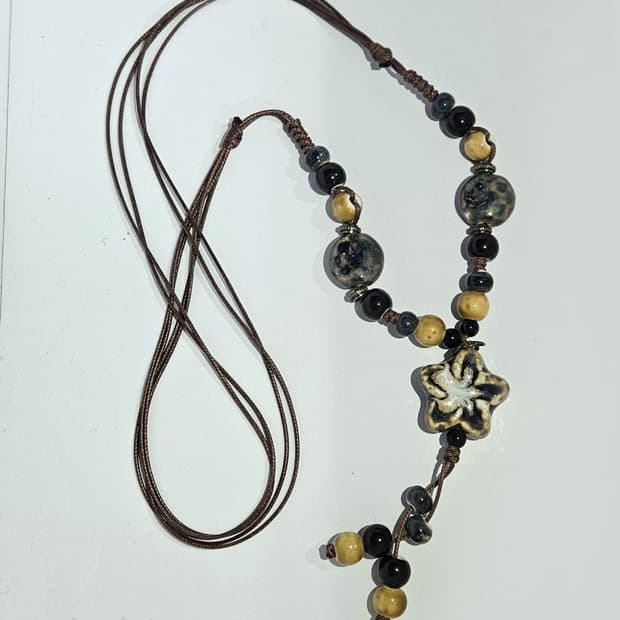 Vintage bohemian style necklace