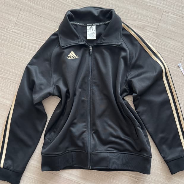 아디다스 져지 아디다스 삼선 검정 골드