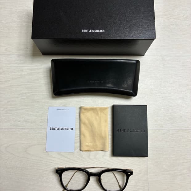 젠틀몬스터 BOOSTER 01 블루라이트 차단 안경