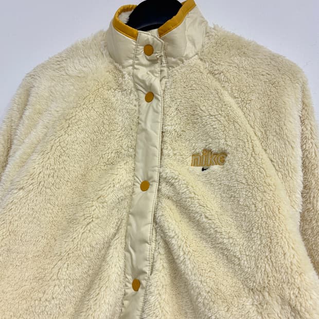 나이키 버튼 후리스 집업
