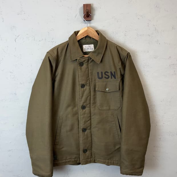 브론슨 A2 USN 덱자켓