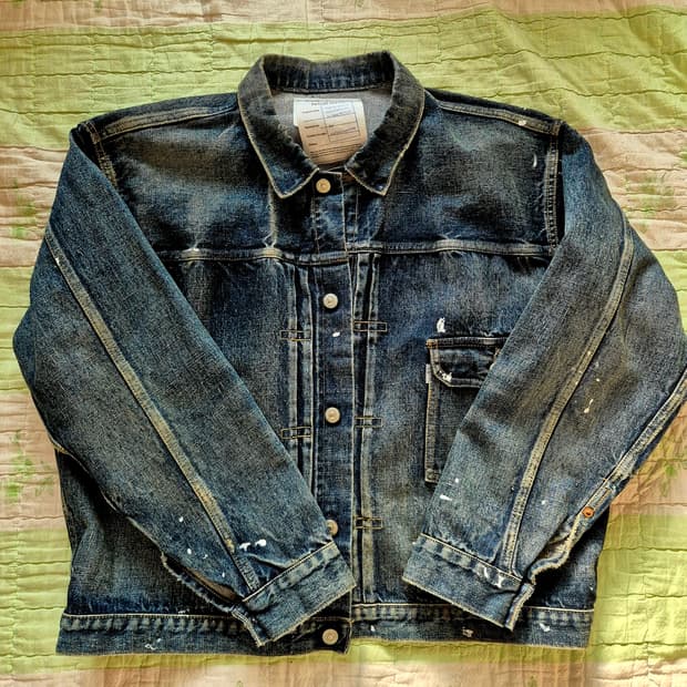 캡틴선샤인 x 뉴메뉴얼 한정판 데님자켓