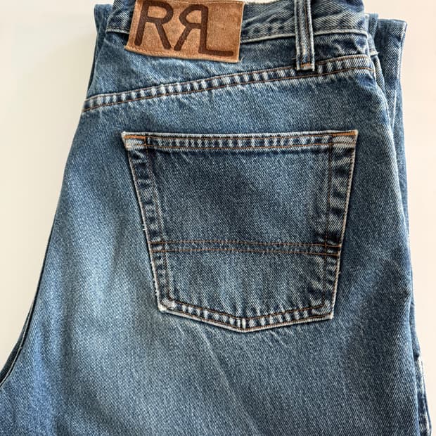 rrl 빈티지 파이브 포켓 데님 