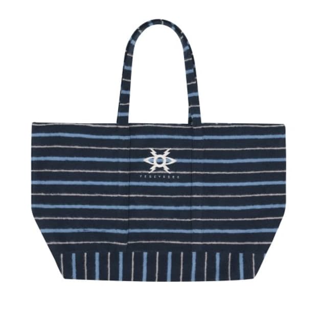예스아이씨 토트백 Y.E.S Stripe Tote Bag Navy