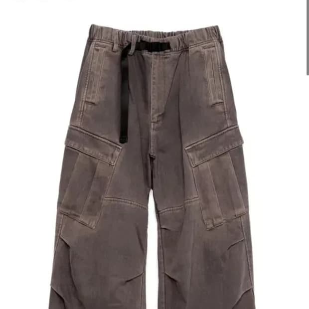 해칭룸 밀팬츠 워시드차콜 2사이즈