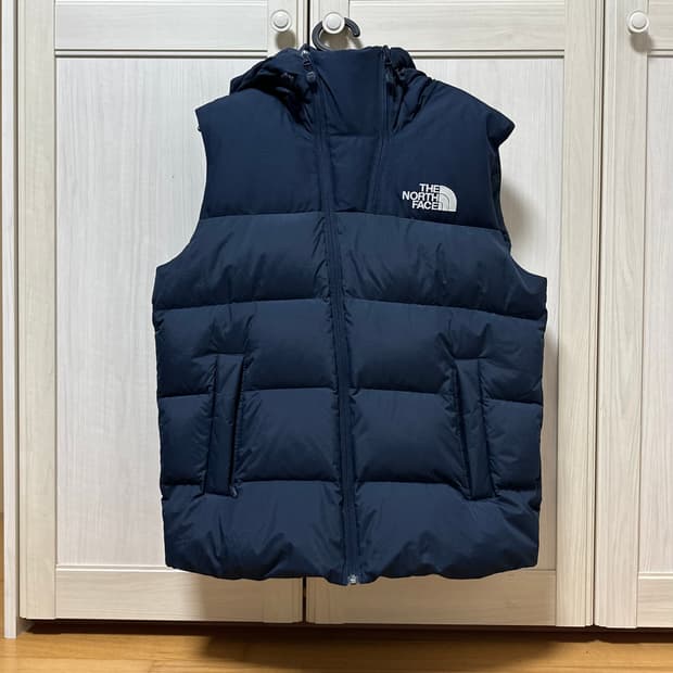 노스페이스 화이트라벨 패딩조끼 L
