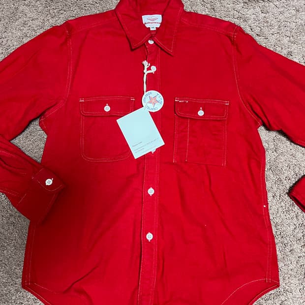 바튼웨어 헤비코튼 셔츠(새상품)