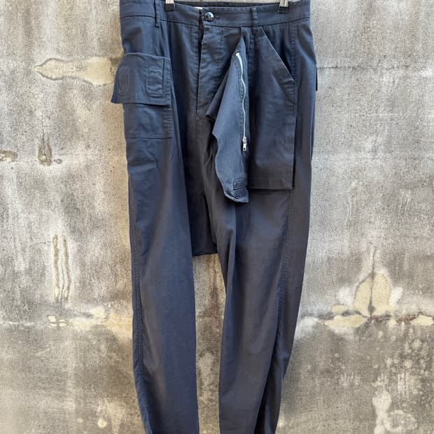 릭오웬스 멤피스 배기진