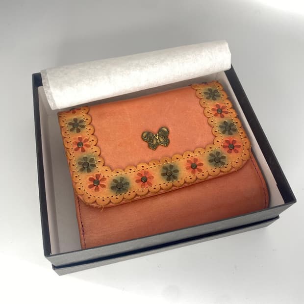 안나수이 빈티지 동전지갑 반지갑