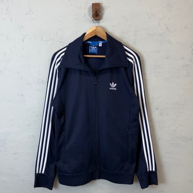 아디다스 유로파 삼선 트랙탑 져지 네이비