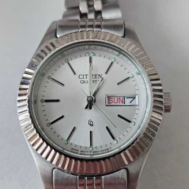 빈티지 시티즌 쿼츠 여성시계 고장품