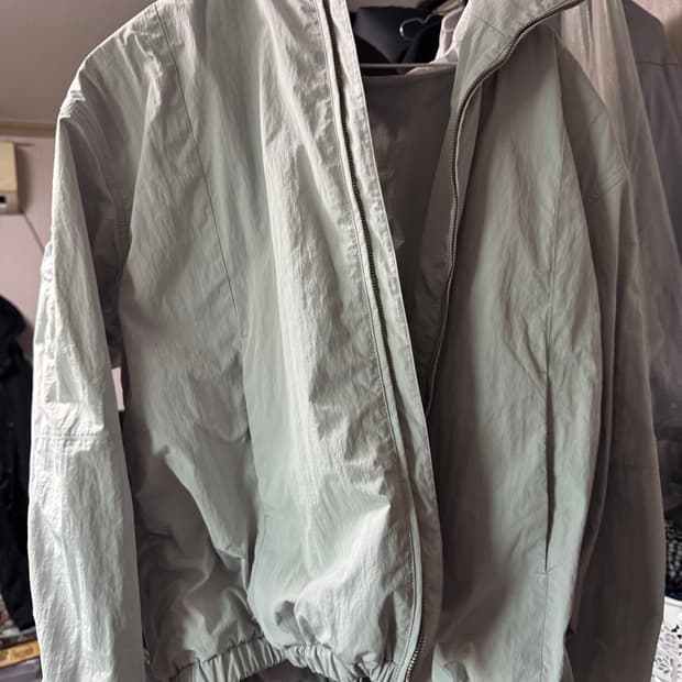 쿠어 원드브레이커 자켓 샌드그린 S사이즈