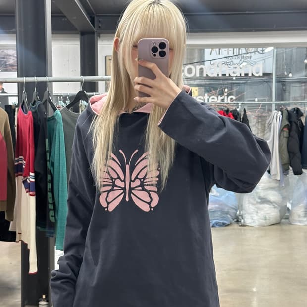 니들스 버터플라이 리버시블 후드