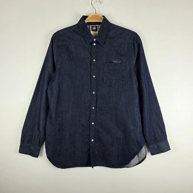 G STAR RAW 웨스턴 데님 남방