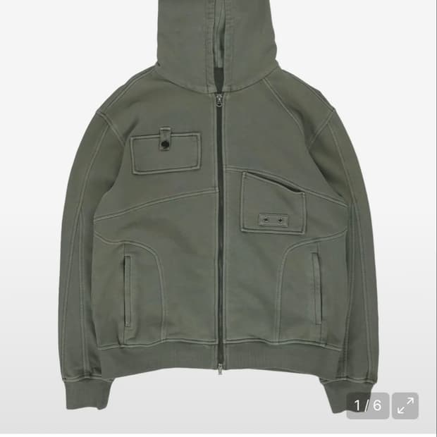 더콜디스트모먼트 tcm multi hooded jacket(khaki)