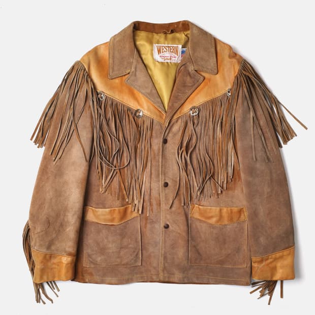 1980's Schott Western Fringe Jacket