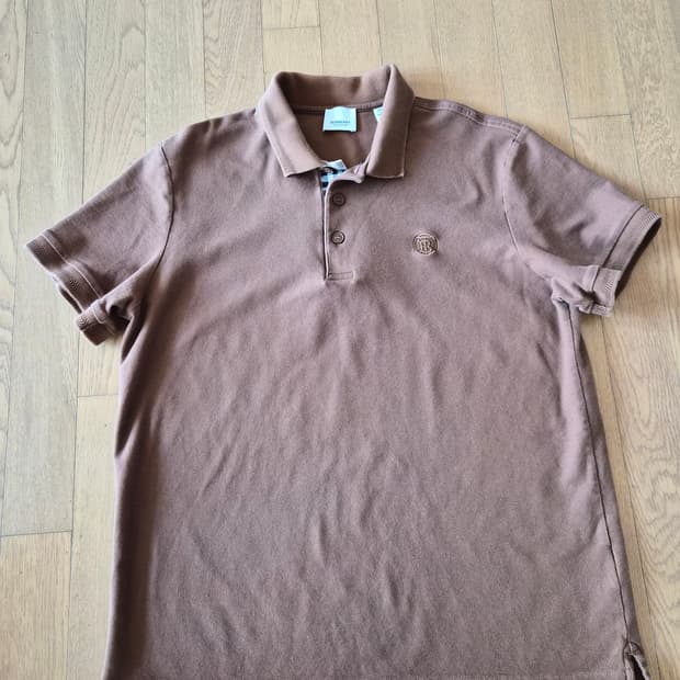 (정품) 버버리 TB로고 카라티 XL (명품 남자 PK 티셔츠 상의)