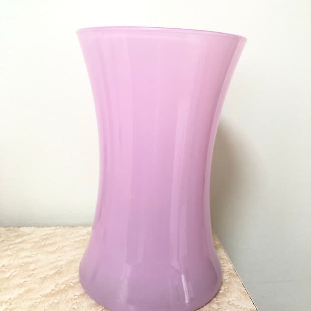 영국빈티지 글라스 화병