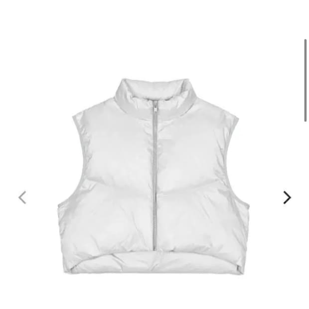 cosmoss short goose vest