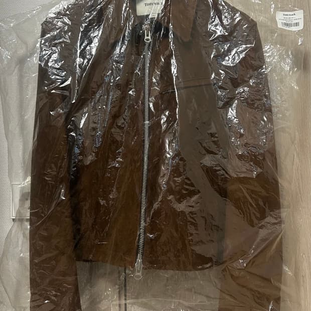 토니웩 스웨이드 디트로이트 자켓 L