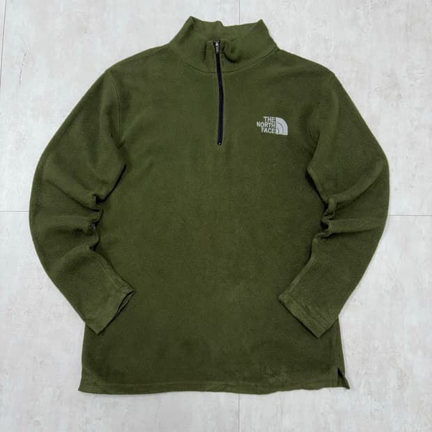 노스페이스 카키 폴리스 반집업#88