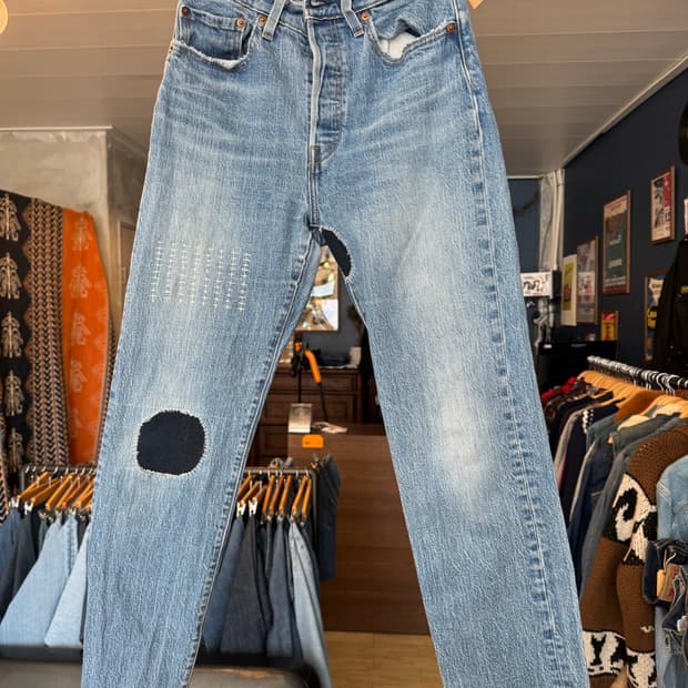  levi.s 501 26x28 패치워크,사시코