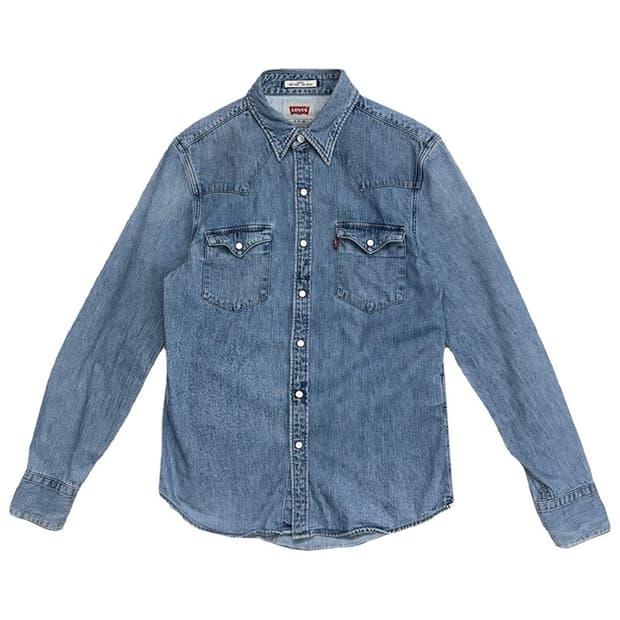LEVI'S 클래식 웨스턴 데님 셔츠 S/P/CH