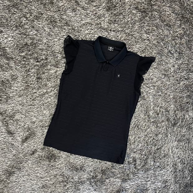 와이드앵글 여성 골프 민소맨 티 (100)