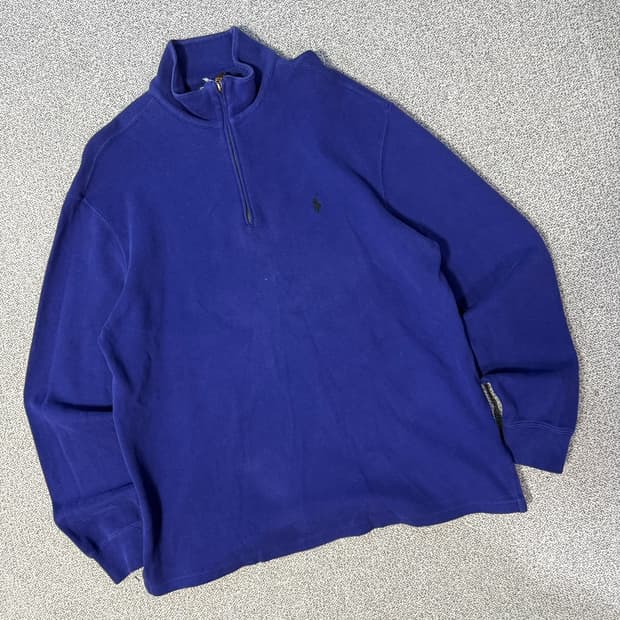 폴로 랄프로렌 반집업 맨투맨