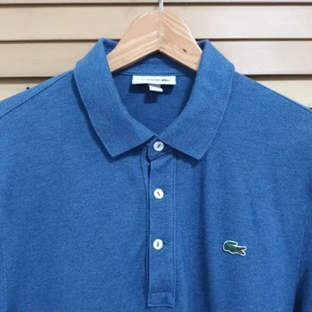 라코스테 블루카라티셔츠 175/92A. M사이즈