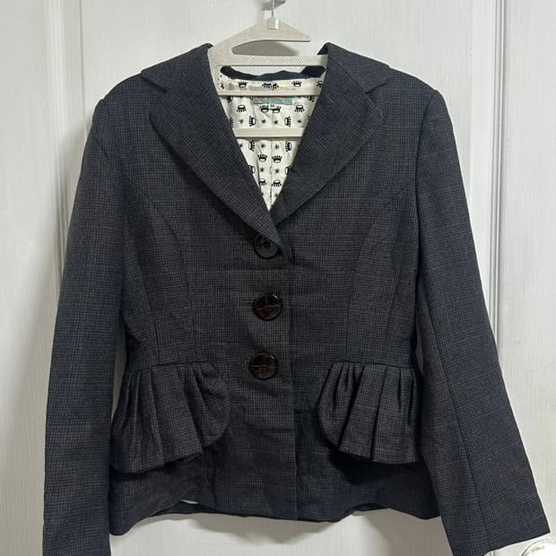 machiko jinto 쓰리버튼 자켓 도쿄걸 made in Japan